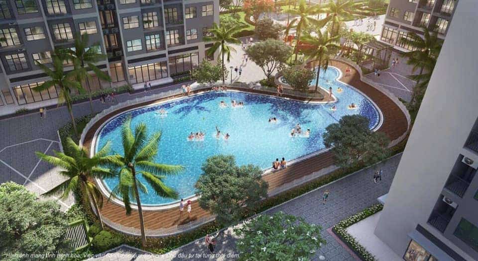 Vinhomes Green Paradise có hồ bơi không