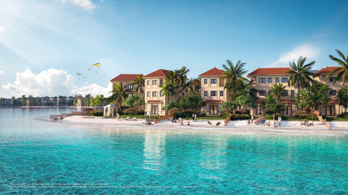 Biển hồ nước mặn lớn nhất thế giới tại Vinhomes Green Paradise như thế nào?