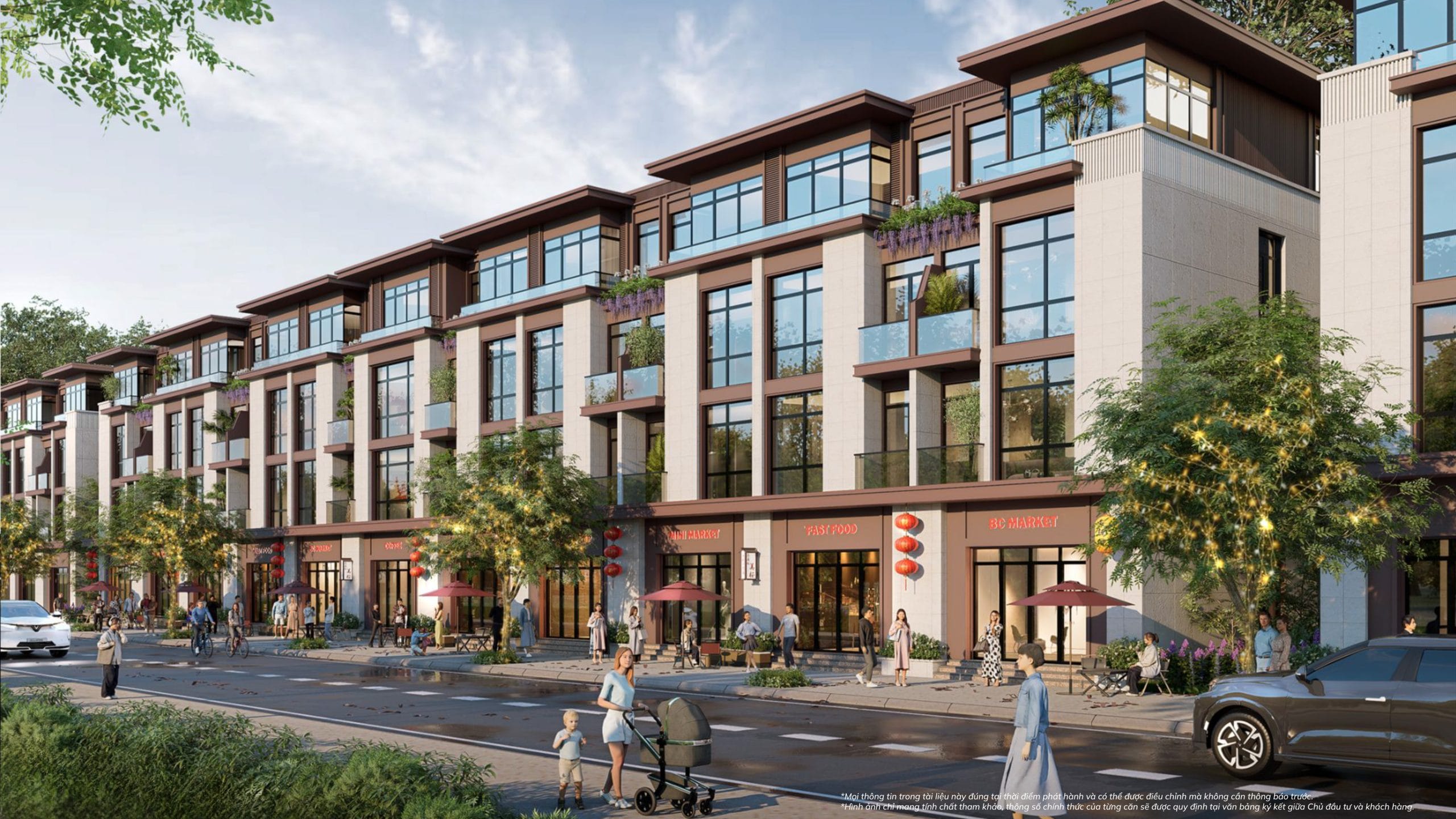 nhà phố Vinhomes Green Paradise