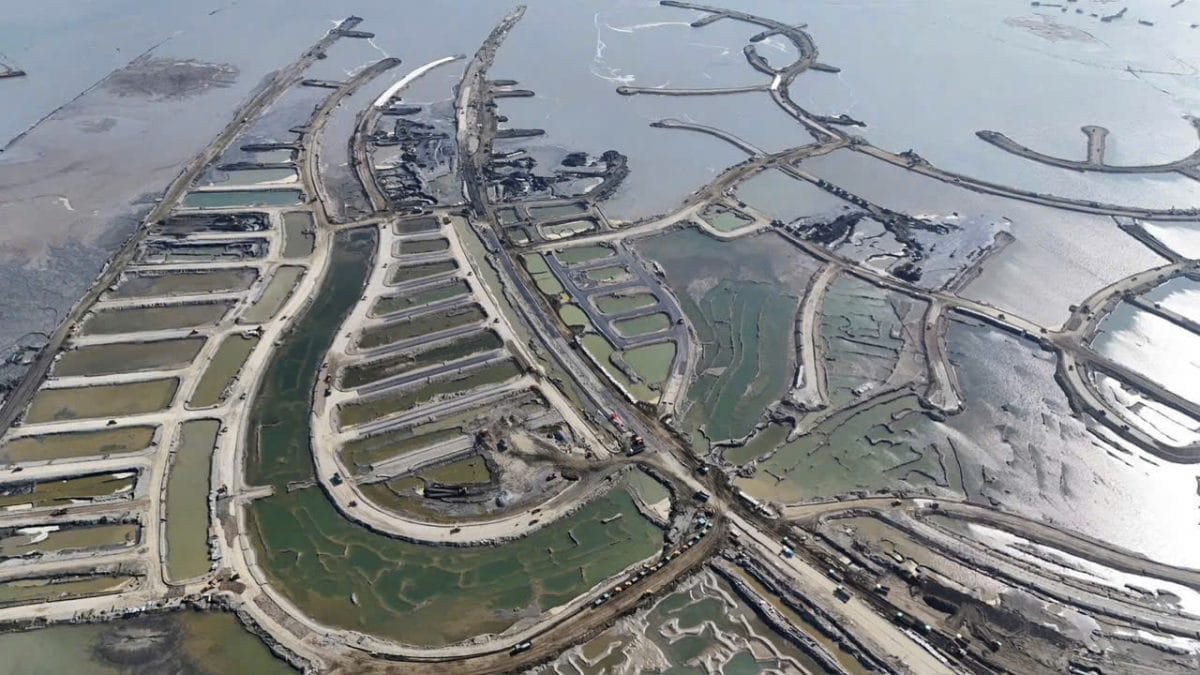 Công nghệ san lấp Vinhomes Cần Giờ–chuẩn quốc tế cho đại đô thị biển