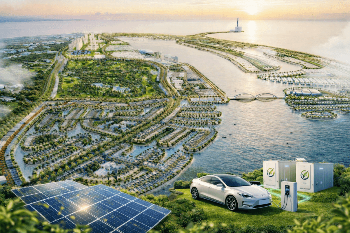 Vì sao năng lượng xanh quyết định giá trị Vinhomes Green Paradise Cần Giờ?