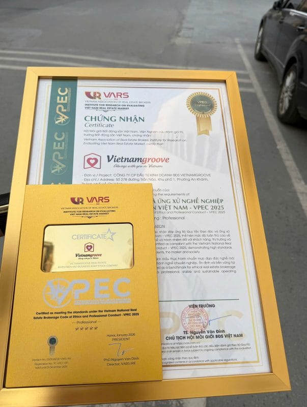 VietnamGroove chính thức đạt chứng nhận VPEC 2025 – mức độ 2