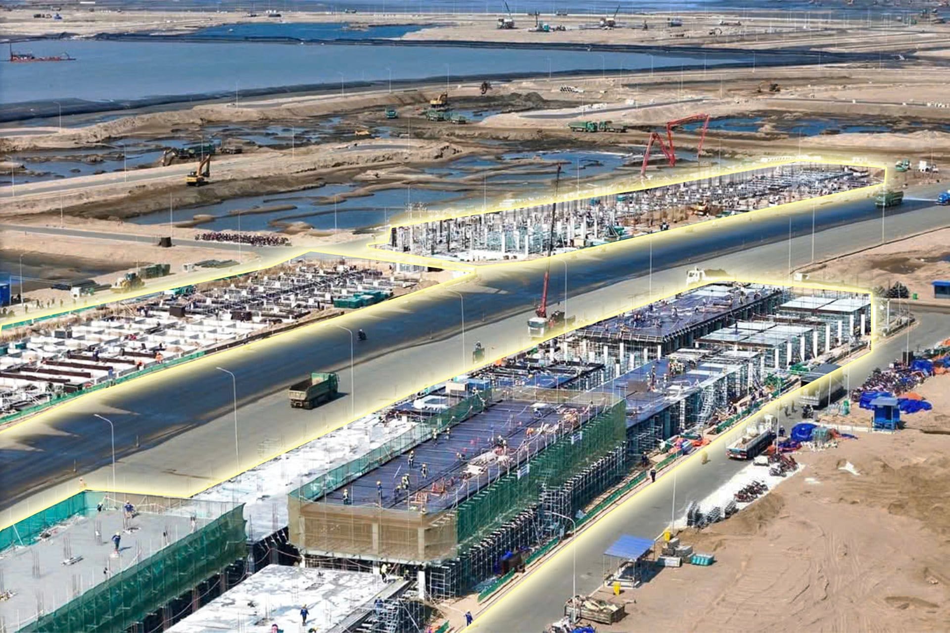 tiến độ Vinhomes Green Paradise Cần Giờ