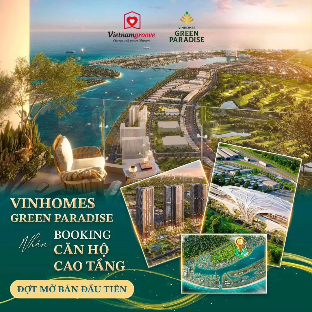 booking vinhomes green paradise cần giờ vietnamgroove