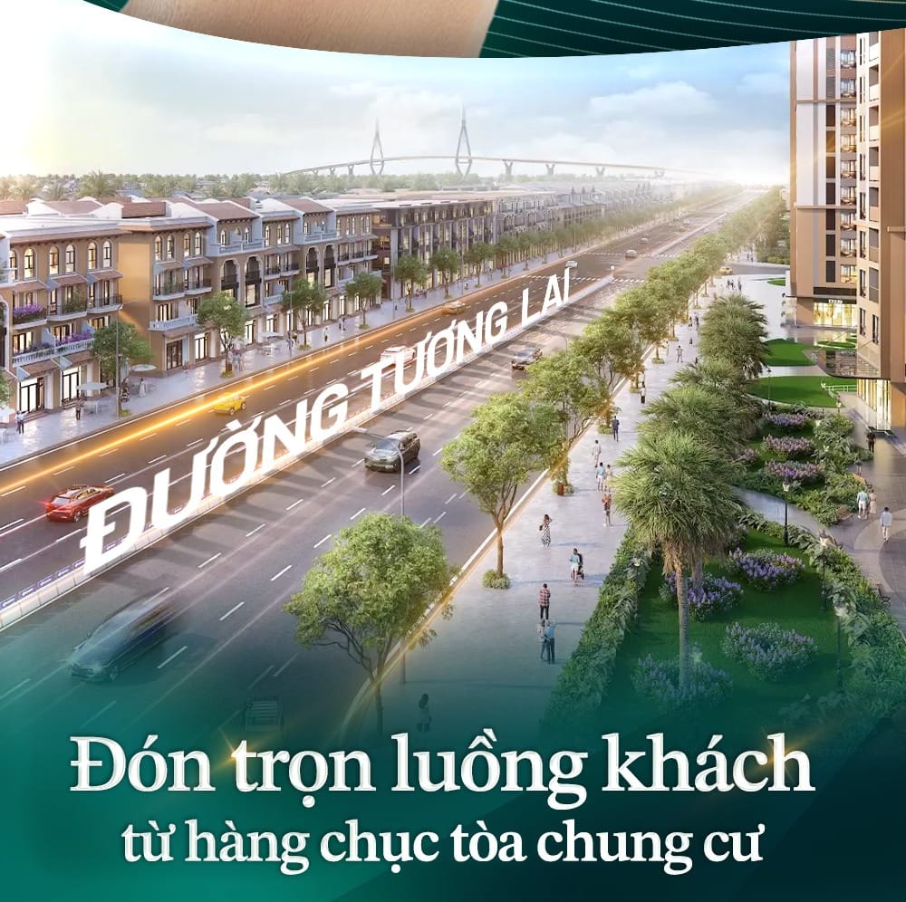 Nhà phố Boulevard Prime Vinhomes Green Paradise