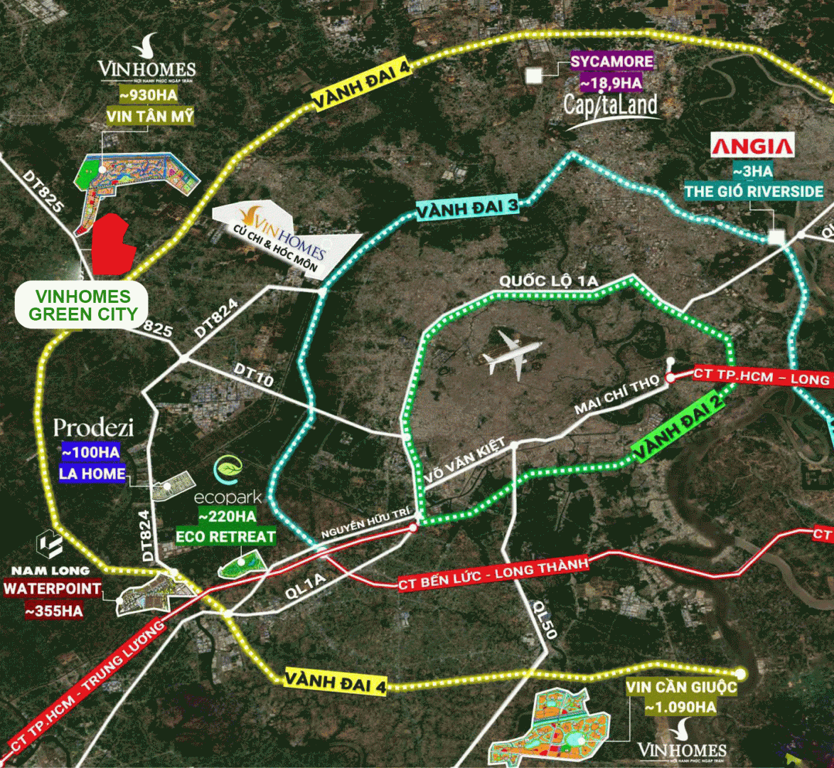 Vị trí Vinhomes Green City
