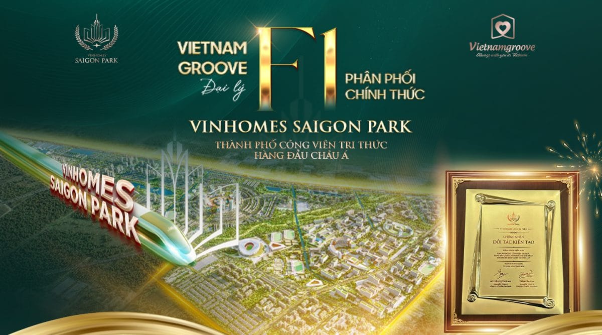 VietnamGroove chính thức trở thành đại lý phân phối Vinhomes Saigon Park