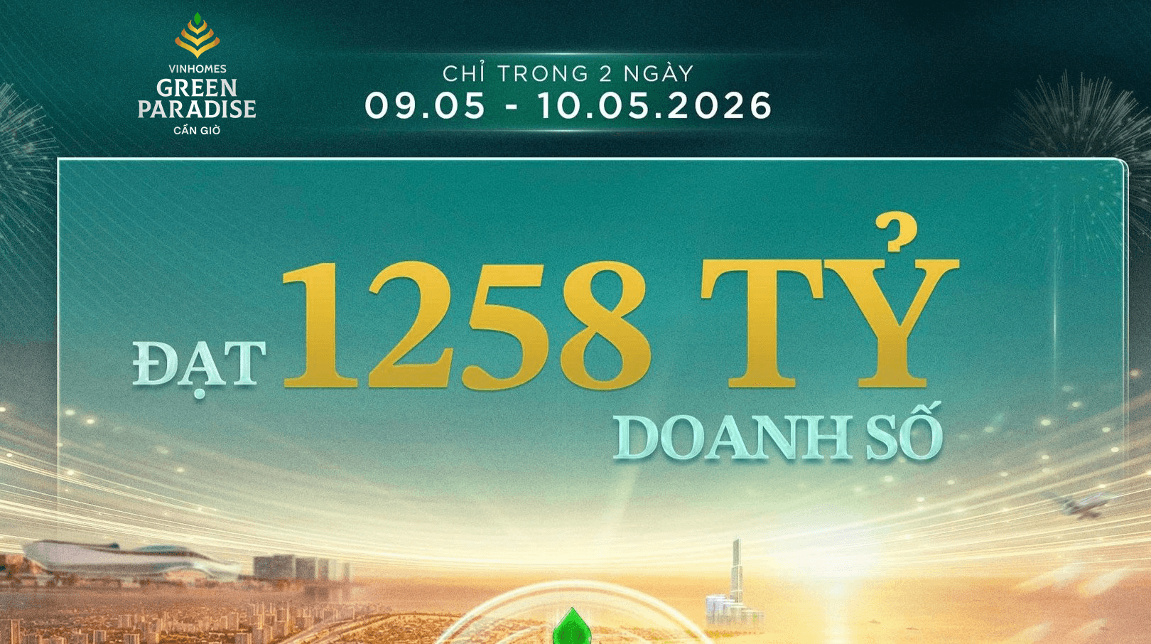 doanh số Vinhomes Green Paradise - 1